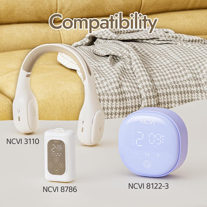 NCVI Replacement Diaphragm Compatible with 8138/8138-1/8786/8122-3, Wearable Breast Pump Accessories, 4PCS - Image 2